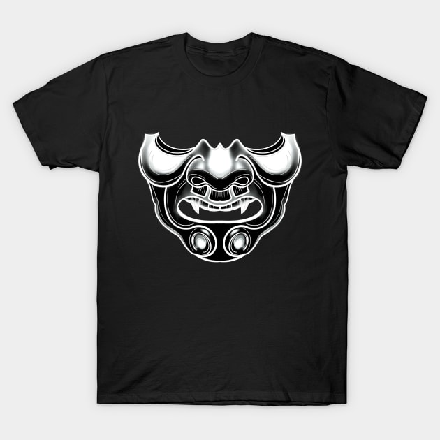 Samurai mask T-Shirt by Yukari Matcha